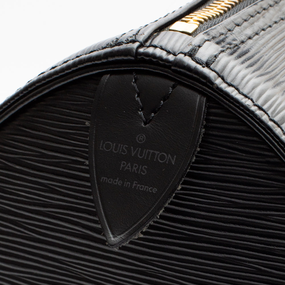 Louis Vuitton Speedy 35 Noir Epi – Timeless Vintage Company