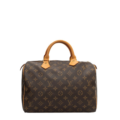Louis Vuitton Speedy 30 Vintage Brown Cloth ref.272554 - Joli Closet
