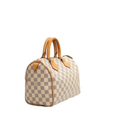 Louis Vuitton, Bags, Louis Vuitton Speedy Damier Azur 25