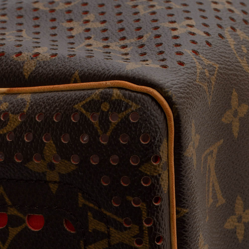 Sac Speedy Nano Vintage en toile monogramme marron Louis Vuitton - Seconde  Main / Occasion – Vintega
