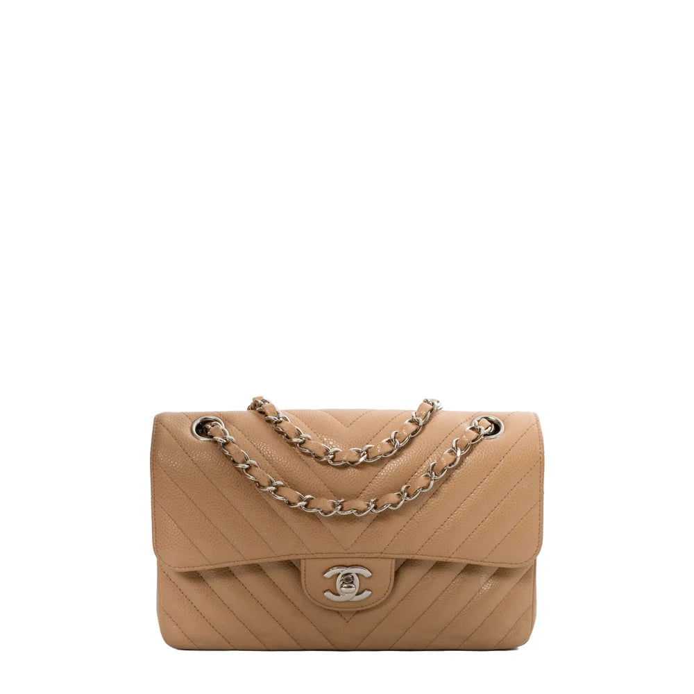 Chanel chevron small deals
