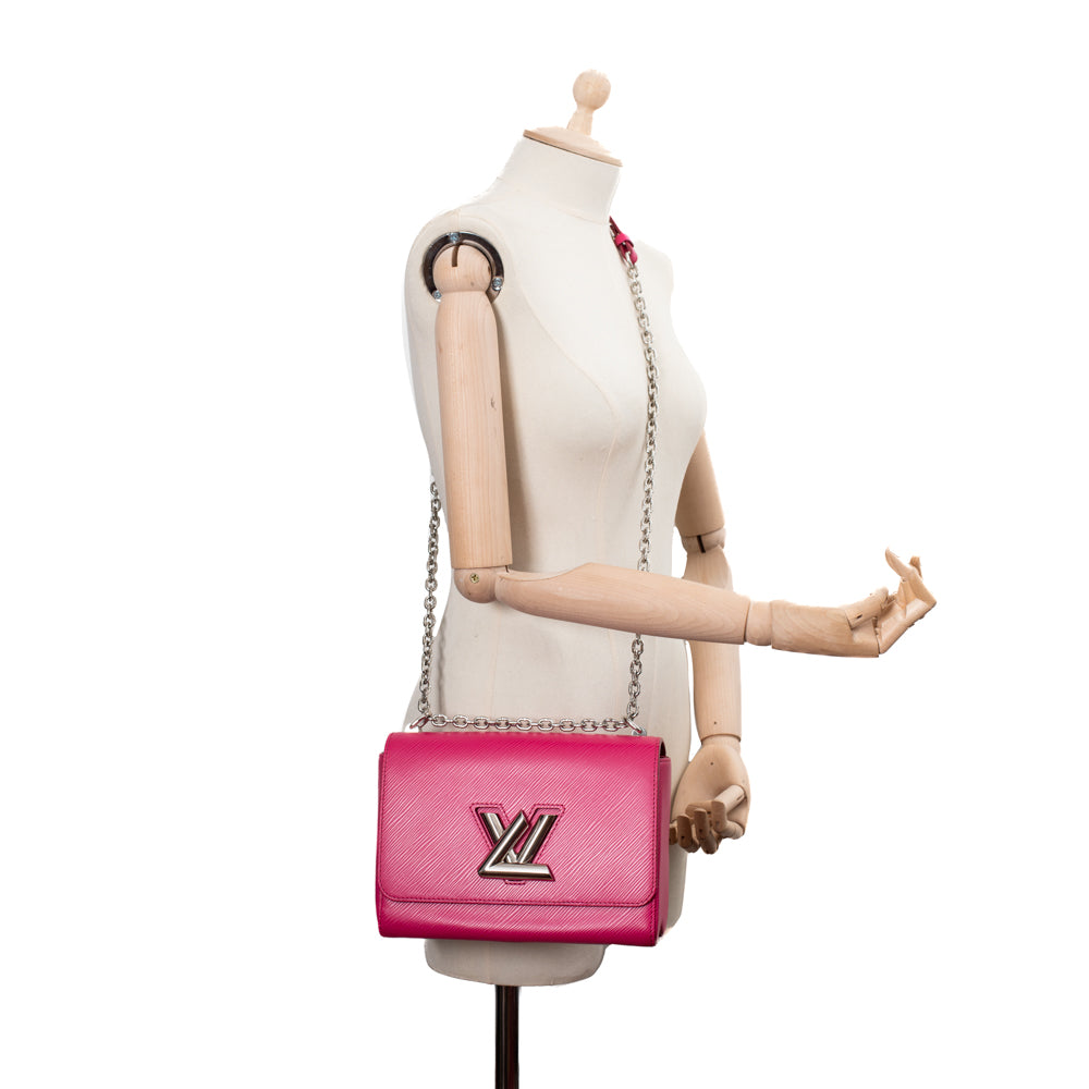 Twist MM bag in pink epi leather Louis Vuitton - Second Hand / Used –  Vintega