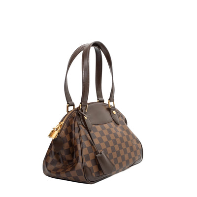 Verona PM bag in ebony damier canvas Louis Vuitton - Second Hand