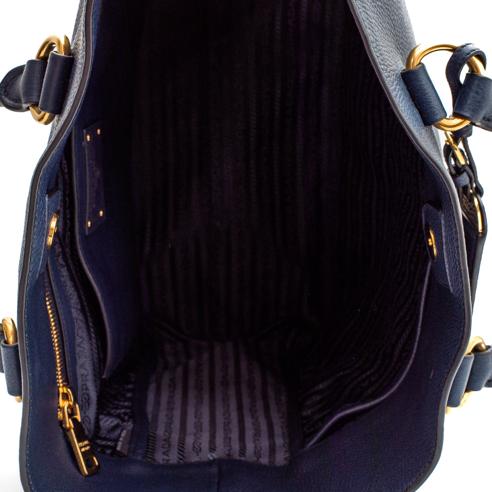 Pre-owned Prada Mesh Tote Bag Small (1bg417) In Black | ModeSens