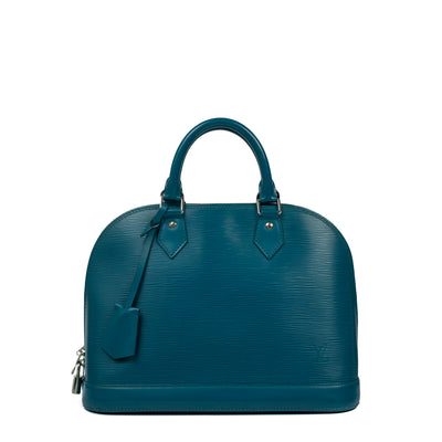 Louis Vuitton Alma BB in Turquoise Epi Leather - SOLD