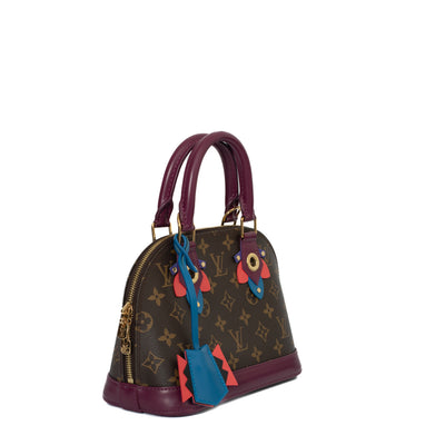 Alma PM Vintage bag in brown monogram canvas Louis Vuitton - Second Hand /  Used – Vintega