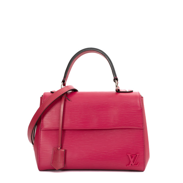 Cluny BB bag in pink epi leather
