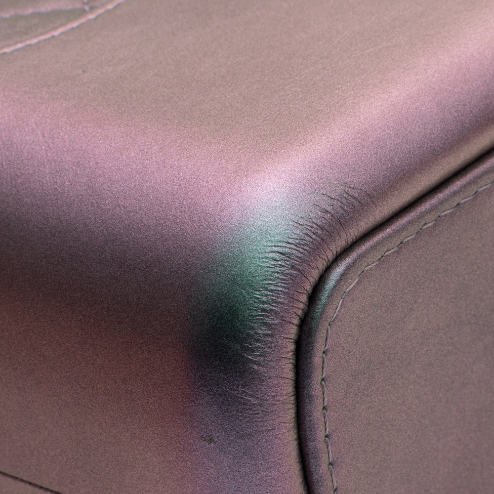 Chanel Medium Gabrielle bag in purple leather - Second Hand / Used – Vintega