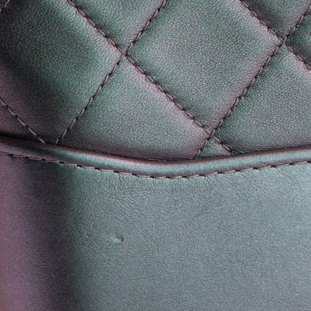 Gabrielle Medium bag in purple leather