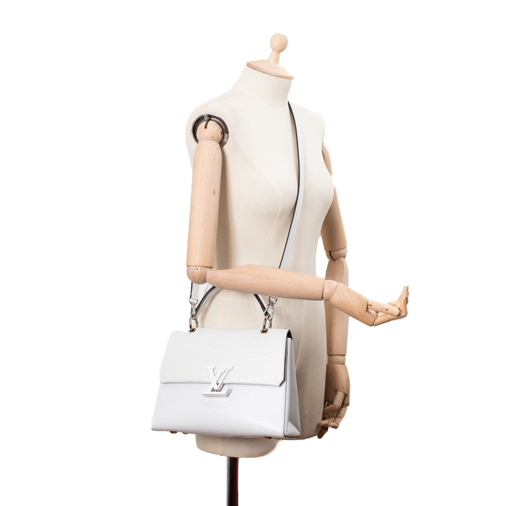 Louis Vuitton Grenelle Handbag Epi Leather PM White 7329146