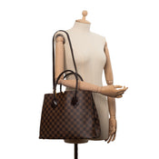 Kensington bag in brown canvas Louis Vuitton - Second Hand / Used – Vintega