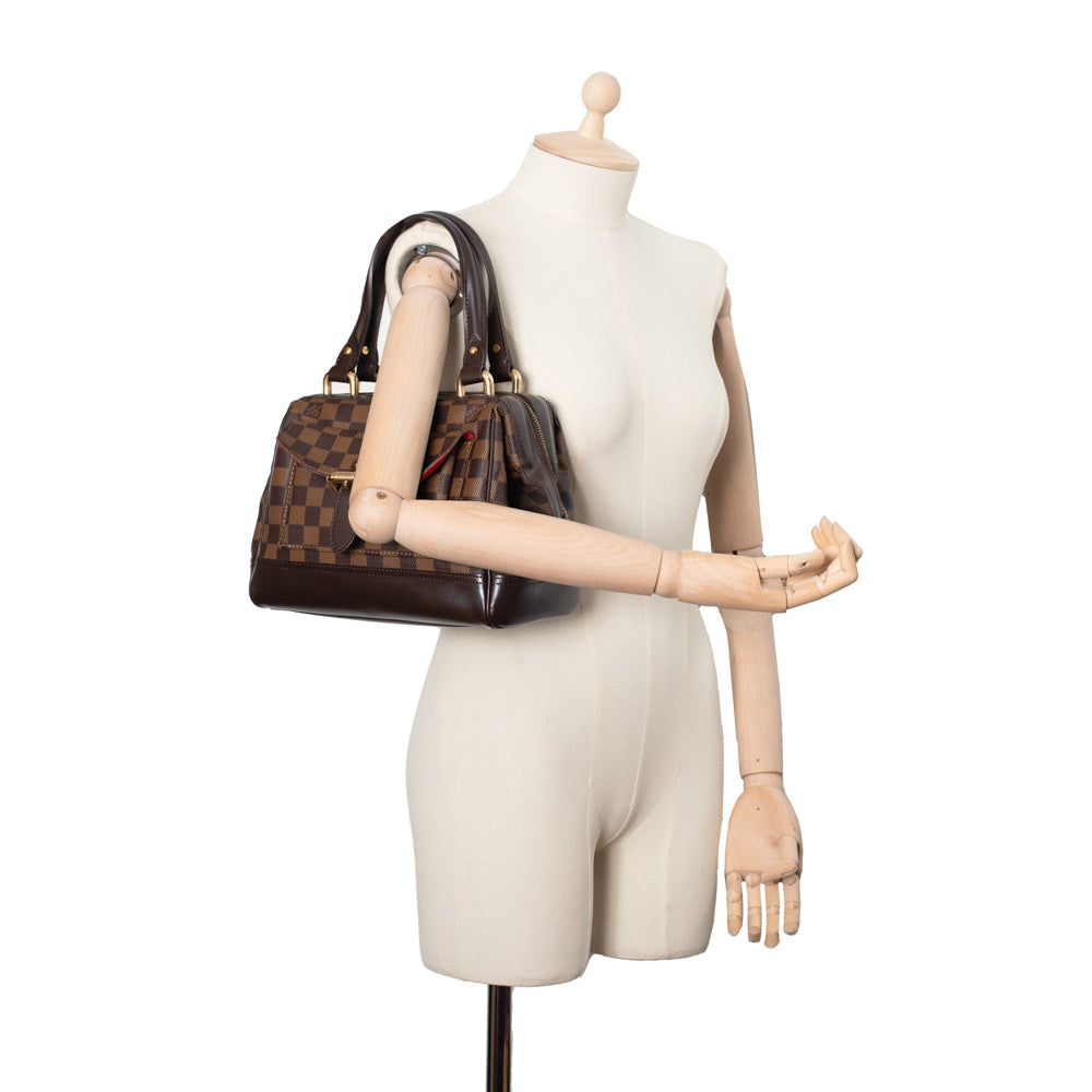 Knightsbridge bag in ebony damier canvas Louis Vuitton - Second Hand / Used  – Vintega