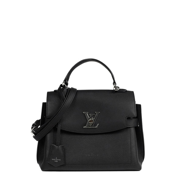 Lockme Ever Bb bag in black leather Louis Vuitton - Second Hand / Used –  Vintega