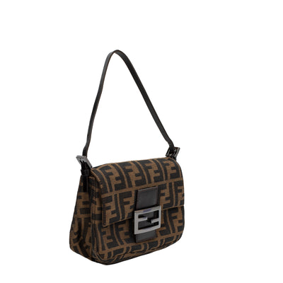 Louis Quatorze - Authenticated Handbag - Cloth Brown for Women, Very Good Condition