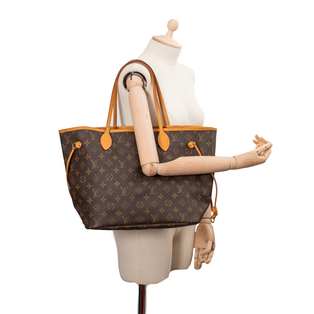 Neverfull PM Vintage bag in brown monogram canvas Louis Vuitton - Second  Hand / Used – Vintega