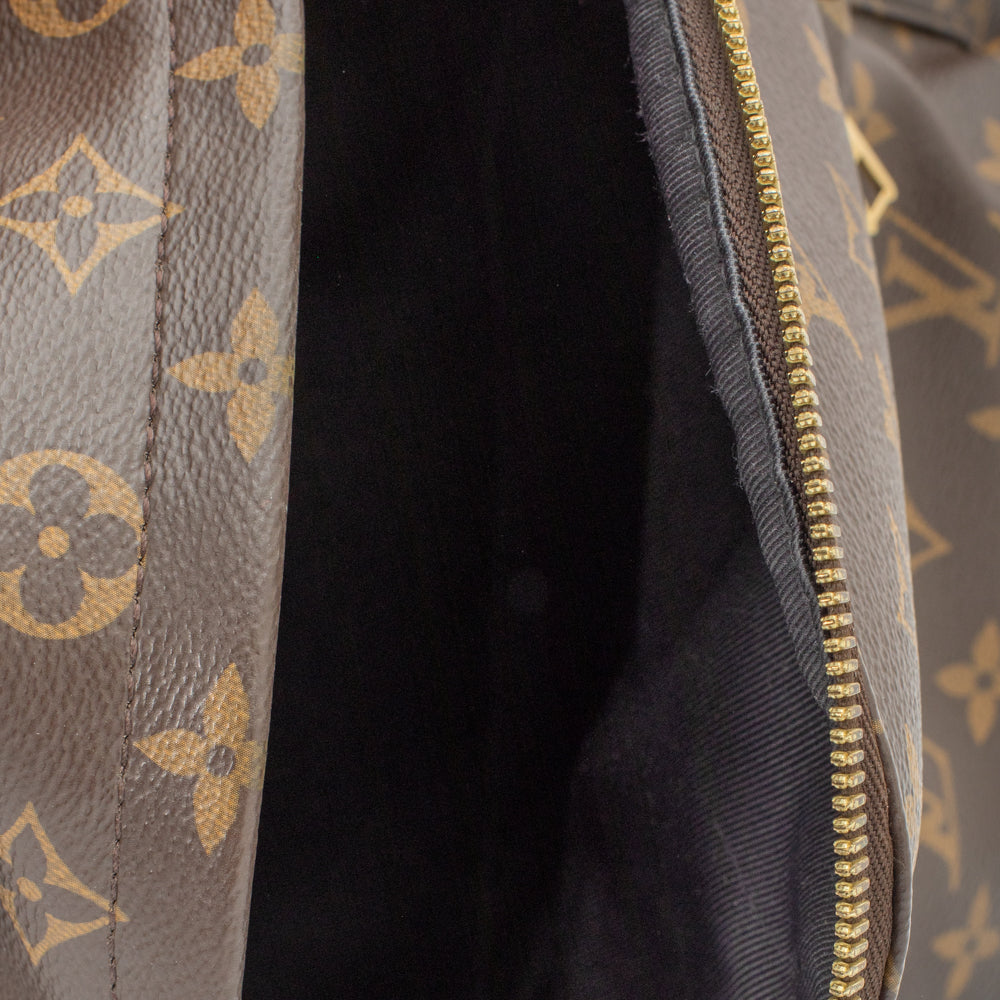 Palm Spring PM Rucksack in brown monogram canvas Louis Vuitton - Second Hand  / Used – Vintega