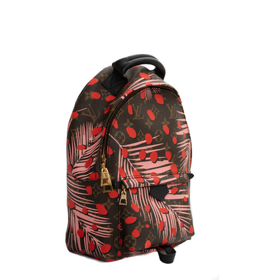 Louis Vuitton LV Jungle Dot Palm Spring PM Backpack Monogram Brown