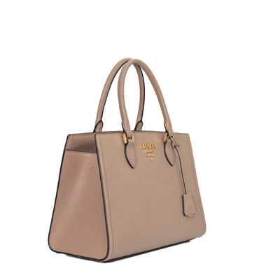 Prada // Orange Galleria Saffiano Leather Bag – VSP Consignment