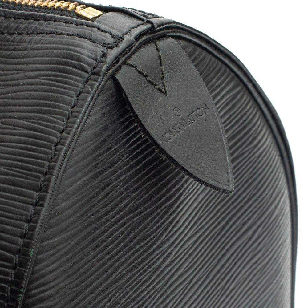 LOUIS VUITTON LV Speedy 30 Used Handbag Epi Leather Black M59022 Vintage  BS978 S