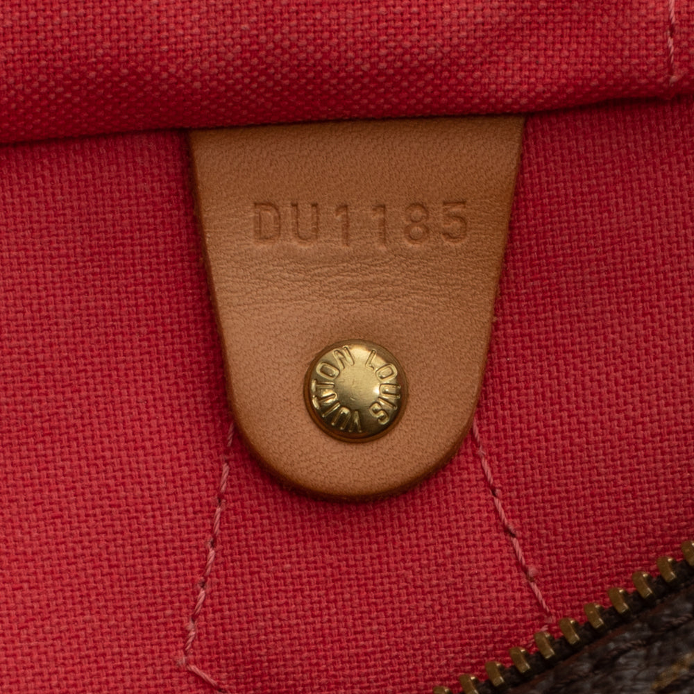 Louis Vuitton Limited Edition Speedy 30 Grenade Ramages Monogram