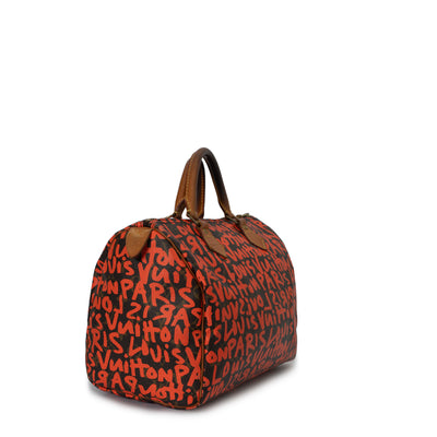 Speedy 30 Edition Grenade Ramages bag in brown monogram canvas Louis  Vuitton - Second Hand / Used – Vintega