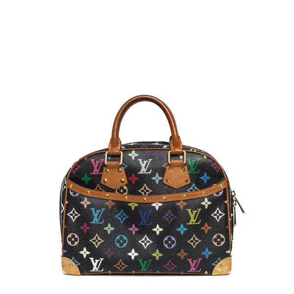 Louis Vuitton Monogram Canvas and Leather Trouville Bag Louis