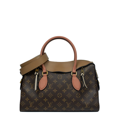 Tuileries bag in brown canvas Louis Vuitton - Second Hand / Used