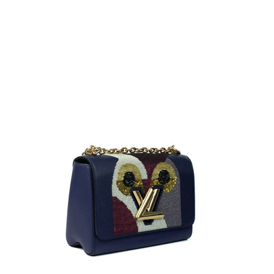Louis Vuitton Pink Purple & Blue Gradient Epi Leather PM Twist Shoulde – On  Que Style