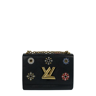 Louis Vuitton Metallic Gold Epi Leather Twist PM Bag