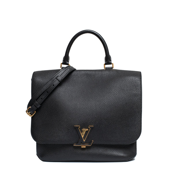 Volta bag in black leather